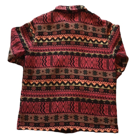 Chico’s Design Vintage 100% Cotton Tapestry Coat L - Picture 2 of 7